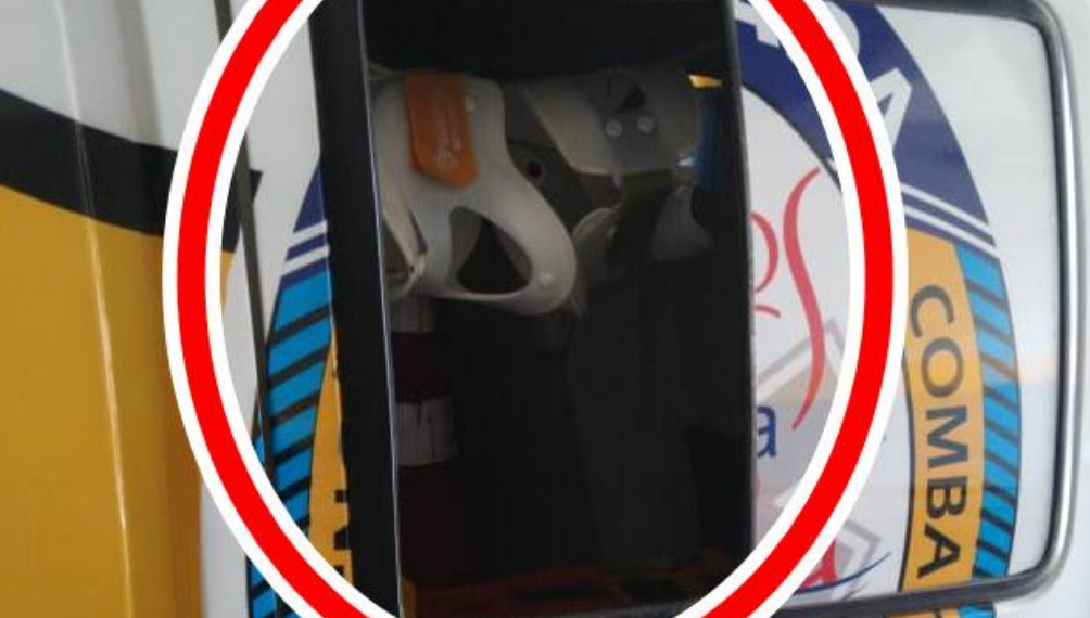 Homem agride socorristas da Brigada Anjos da Vida e danifica ambulância