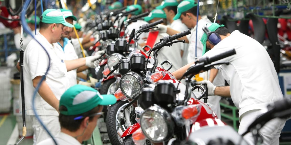 Vendas de motocicletas têm queda de 2,3% em outubro