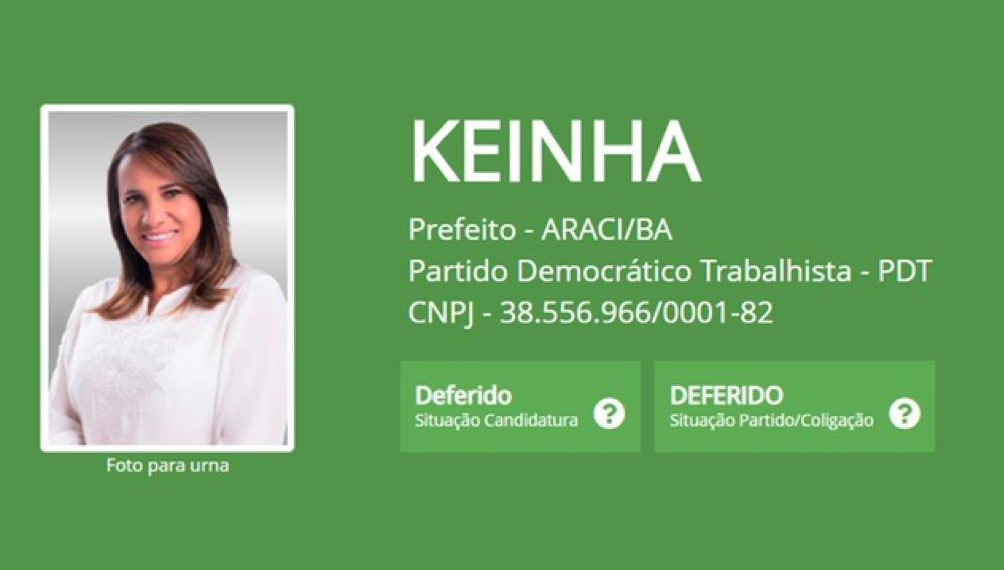 Araci: Cinco pessoas são condenadas a pagar multa de R$ 20 mil reais por disseminação de fake news contra a candidata a prefeita Keinha