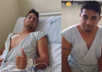 Coiteense esfaqueado quando tentava separar briga de casal se recupera bem