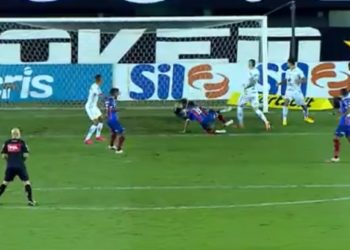 Bahia perde para o Santos por 3 a 1 e pode retornar ao Z4