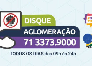 Disque-Aglomeração: denúncias também podem ser feitas pela internet