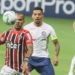 Bahia desfalcado perde para o São Paulo completo na Arena Fonte Nova