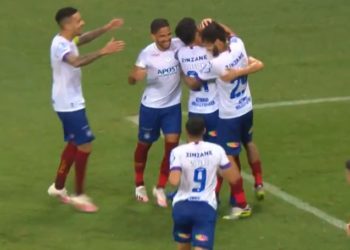 Série A – Bahia vence o Botafogo com gol de pênalti marcado aos 50 min do segundo tempo