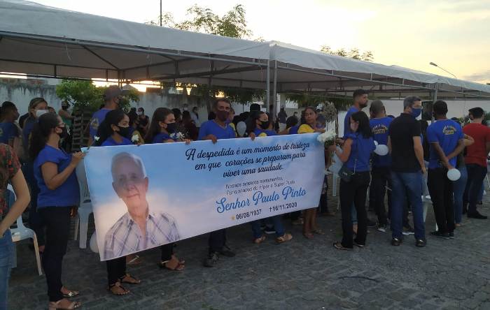 Corpo do empresário Paulo Pinto é sepultado em Conceição do Coité