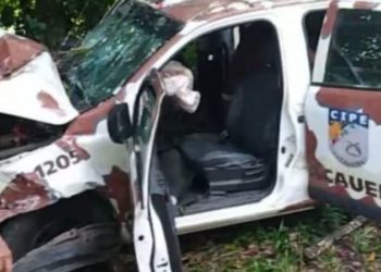 Policial da CIPE Cacaueira morre em acidente na BR 415