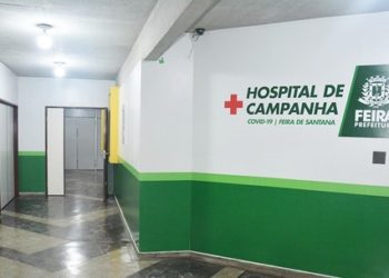 Covid-19: Hospital de campanha de Feira de Santana tem 100% de ocupação de leitos de UTI