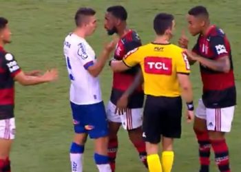 Bahia afasta jogador acusado de racismo por Gerson, do Flamengo