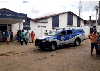 Motoristas da saúde de Biritinga fazem manifestação por salários atrasados