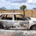 Dois corpos carbonizados encontrados dentro de carro incendiado em Ipirá