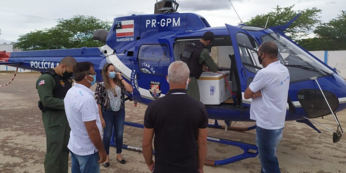 Nova remessa de vacina chega a Serrinha para distribuir na região