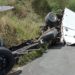 Duas pessoas morrem após colisão entre dois veículos na BR-101