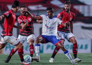 Bahia encerra sequência negativa de 7 derrotas, com empate em Goiânia