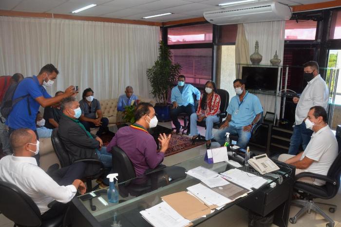 ALBA: Nelson Leal recebe Comissão de Metalúrgicos e defende solução rápida para os milhares de desempregados da Ford