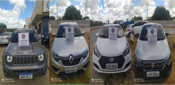 Quadrilha alugava carros em outros estados e vendia na Bahia