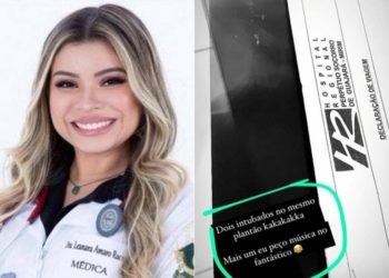 RO – Médica ri ao entubar paciente com covid-19: “Mais um eu peço música”