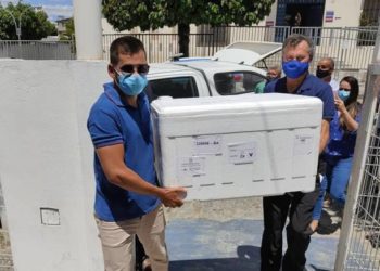 Valente recebe 204 doses da Coronavac e vacinação começa nesta quarta-feira