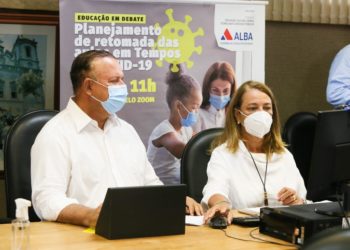 Adolfo Menezes abre reunião da Comissão de Educação da ALBA e diz que volta às aulas deve ser regida “pela ciência”