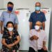 Ex-prefeito Nenenzinho e a esposa Mariá são os primeiros vacinados do grupo prioritário acima de 90 anos