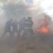 Águia Resgate realizou treinamento de combate a incêndio