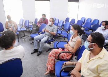 Durante reunião para avaliação da Pandemia, prefeito Marcelo Araújo alerta para medidas mais duras