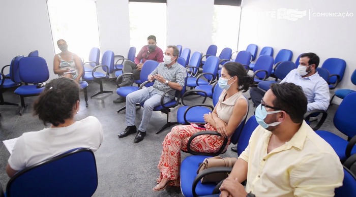 Durante reunião para avaliação da Pandemia, prefeito Marcelo Araújo alerta para medidas mais duras