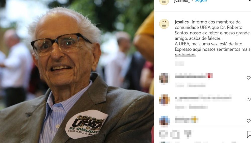 Morre aos 94 anos ex-governador da Bahia, Roberto Santos