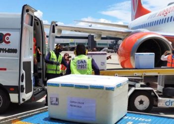 Nova remessa de vacinas contra Covid-19 chegam à Bahia