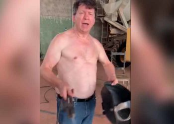 Ex-governador de RO testa solda, fumaça e faísca contra a Covid-19