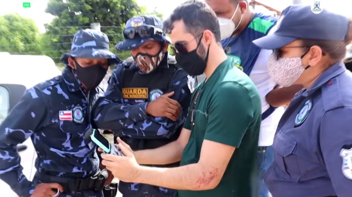 Guarda Municipal usou drone pra fiscalizar aglomerações em chácaras e sítios em Valente