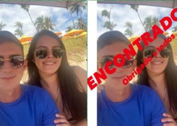 Casal de namorados é encontrado e familiares relatam drama vivido enquanto estavam sem notícias