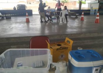 Vacinação no Terminal Rodoviário de Coité está tranquilo e sem aglomeração
