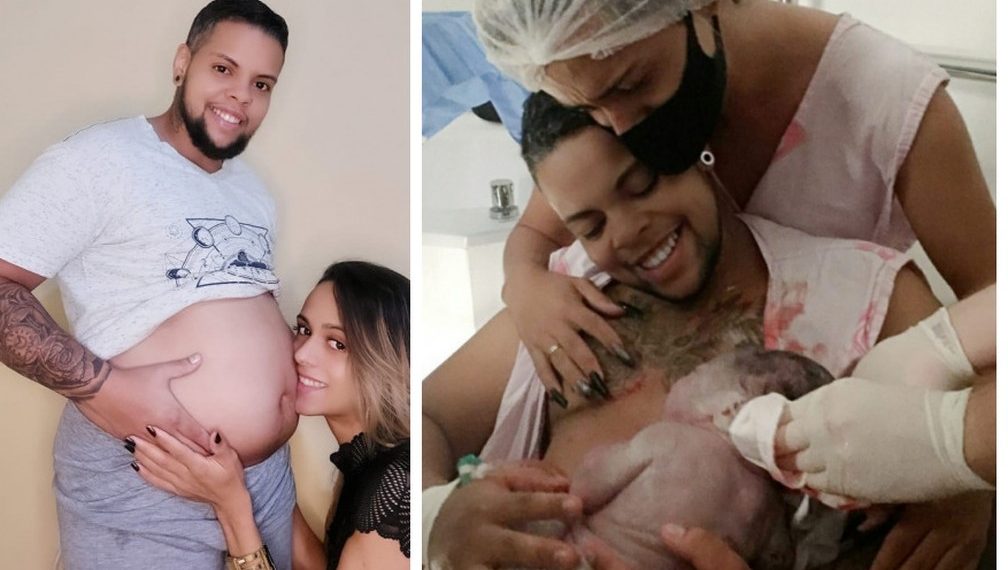 MG – Homem trans dá à luz uma menina e realiza sonho do casal