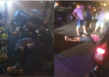 Acidente envolvendo moto e carro de passeio deixa um morto e outro ferido na BR 324