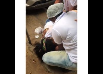 Técnicas de enfermagem são atropeladas em drive de vacinação da Covid