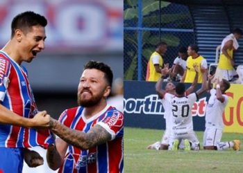 Bahia vence de virada e Vitória empata pela Copa do Nordeste; ambos garantem vagas nas quartas de final