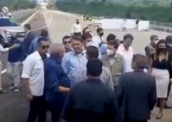 Em Conceição do Jacuípe, Bolsonaro diz que está chegando hora de ‘novo grito de independência’