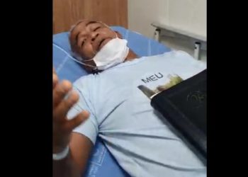 Internado, Deputado Pastor Sargento Isidório pede “oração de volta”