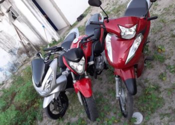 Homem é detido após ser localizado com três motocicletas com sinas de adulteração