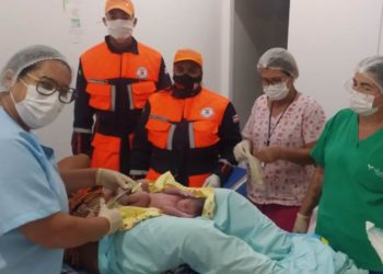 Brigada Voluntária Anjos Jacuipenses é acionada para ajudar gestante em trabalho de parto