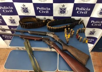 Coité – Polícia Civil prende homem pelo crime de posse irregular de arma de fogo. Em outra ação recupera caprinos furtados