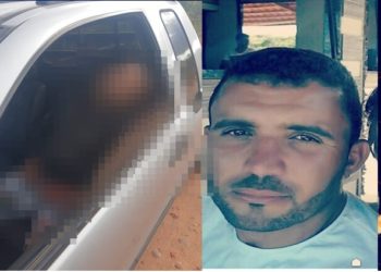 Homem é encontrado morto a tiros dentro de carro em estrada vicinal na zona rural do município