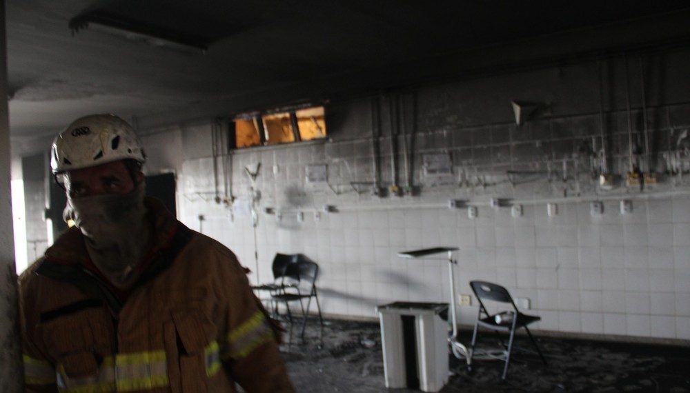 SE – Incêndio atinge ala Covid de hospital em Aracaju e deixa quatro pessoas mortas