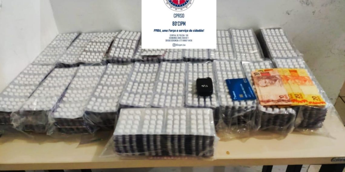 Vendedor de rebite para caminhoneiros é capturado com 15 mil doses