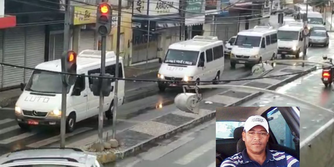 Motorista de transporte alternativo morre em consequência da Covid-19 e recebe homenagem no sepultamento
