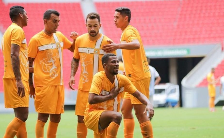 Em grande fase, coiteense Tobinha marca golaço e ajuda o Brasiliense vencer mais uma no Candangão 2021