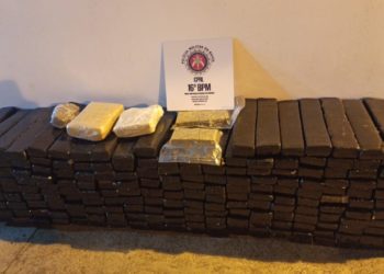 Guarnição da CETO/16° BPM Serrinha apreende 305 kg de maconha que iriam pra Pernambuco