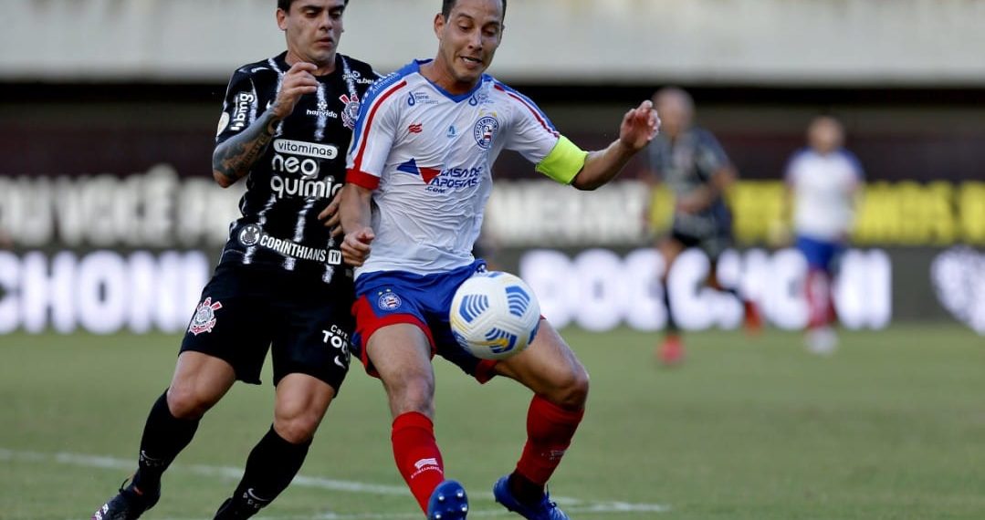 Bahia e Corinthians empatam sem gols em jogo de poucas chances em Salvador