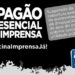 Sinjorba convoca apagão presencial da imprensa nesta quarta-feira (02)
