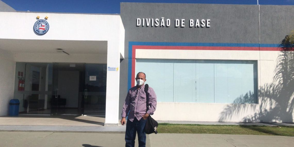 Mirando Netto, diretor de Esportes do Município de Retirolândia vai a Cidade Tricolor em busca de parceria com o Bahia